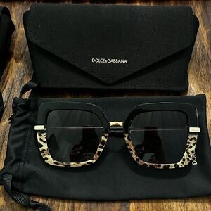 Dolce and Gabbana sunglasses - half print